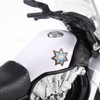 Children Mini Pull Back Toy Alloy Simulation Motorcycle Police Car