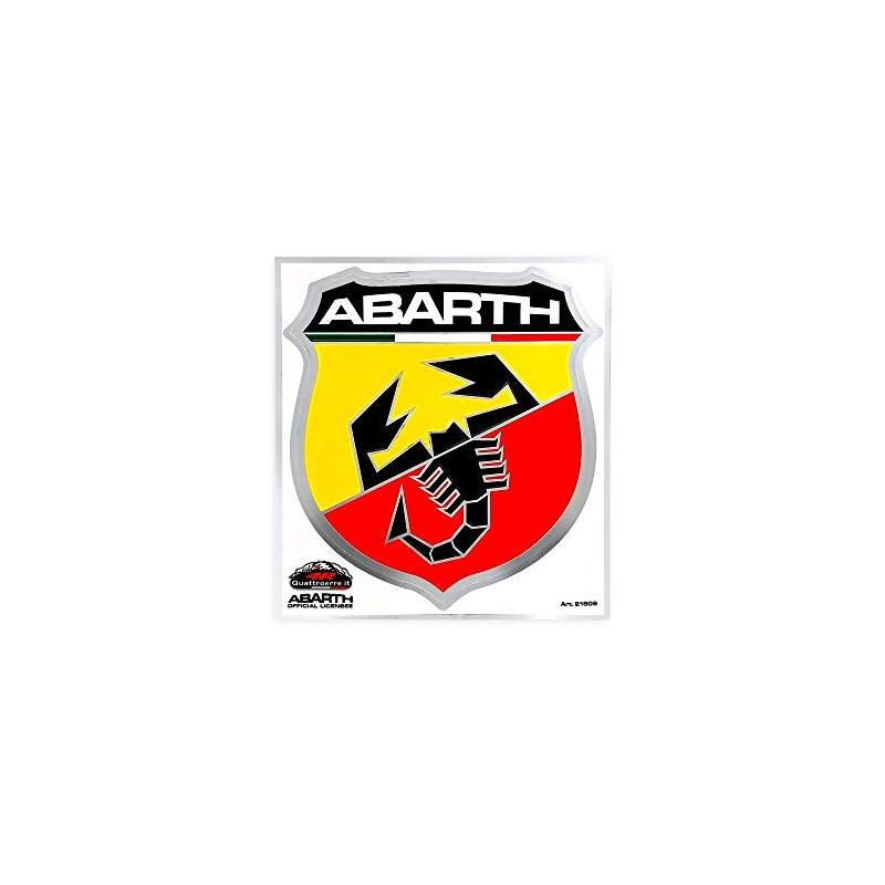 Abarth Stickers Tabs Sticker 1 Sign, 150 x 200 cm