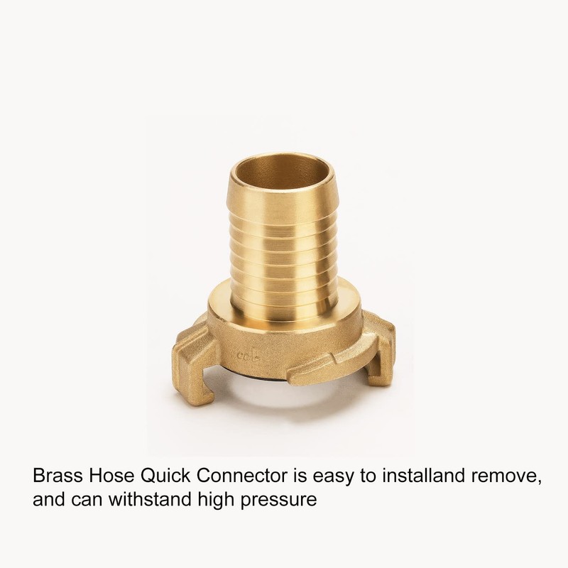 drado Quick Coupling with 1 Inch Nozzle (25 mm) Brass