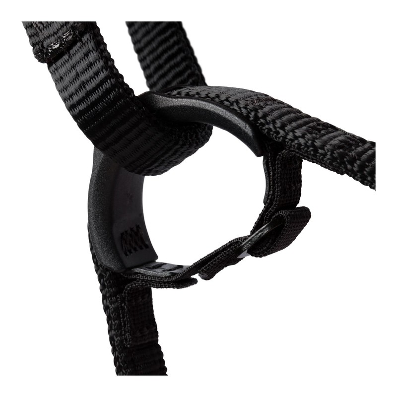 Mammut Men's Comfort Fast Adjust Climbing Harness Black-Safety Orange L