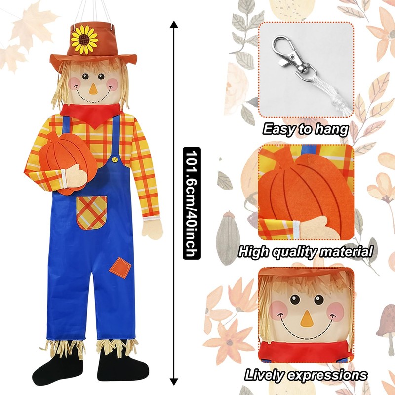 THQZLH Scarecrow Windsock - Unleash The Power of The Wind