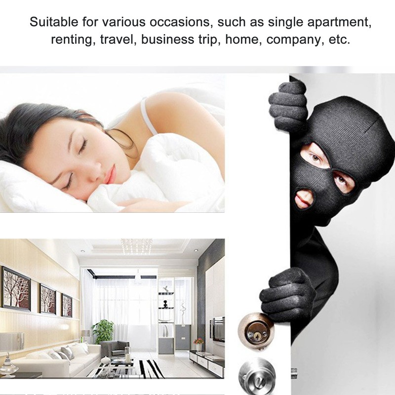 Door Stop Security Alarm Anti Theft 120db 3 Levels Sensitivity