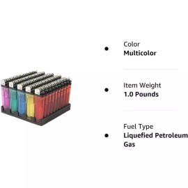 Unbranded Pack of 50 Wholesale Lot Classic Disposable  Lighter