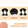 YoungSee Micro ring Real Hair Extensions Brown 60 cm #2/6/24
