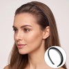 CAVIXO 4 Pack Headbands with Teeth Non-Slip Plastic for Women