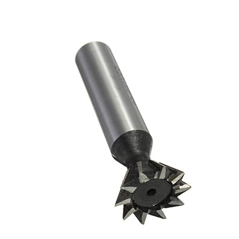 10-35mm*45° / 60° End Mill, HSS Dovetail Cutter Milling Tool