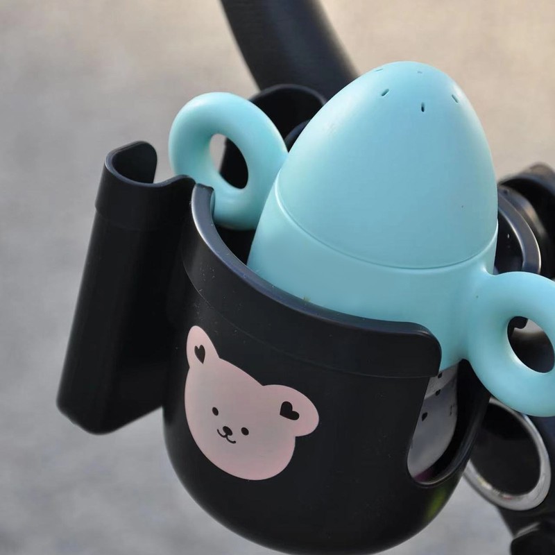 Stroller Cup Holder Portable Universal Cute Pattern Bottle Holder with