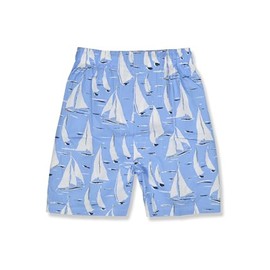 Brooks Brothers Men's Traditional Fit Painted Boats Prints 100% Cotton Boxers Shorts, (X-Large, 219704 Painted Boats Blue)