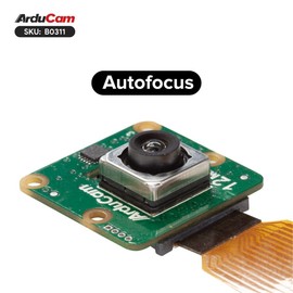 Arducam for Raspberry Pi Camera Module 3 Wide, 120°(D) IMX708 Autofocus Pi Camera V3, 15cm 15-22 Pin FFC Cable