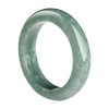 BJIMIDTI Natural Light Green Jade Ring(Size:3-13), A Grade Green Slim