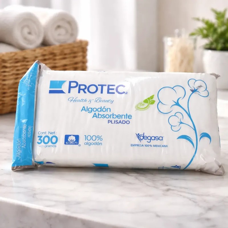 10 Paquetes Algodon Plisado 300 Gr