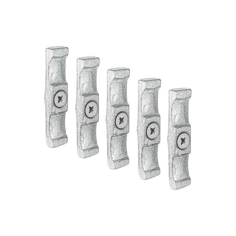 IRONTITE® 5pc Galvanised Turn Button Latch 63mm (2.5") Turn Buttons,