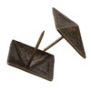 Bronze Antique Square Upholstery Nails Tack Pyramid Studs Vintage Furniture