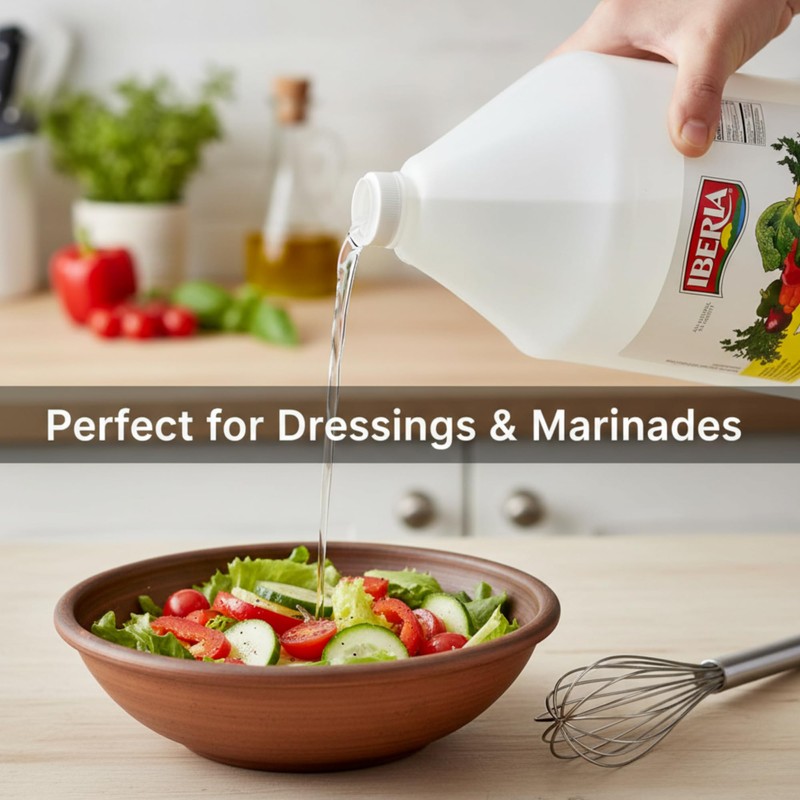 Iberia All Natural Distilled White Vinegar, 1 Gallon - 5%