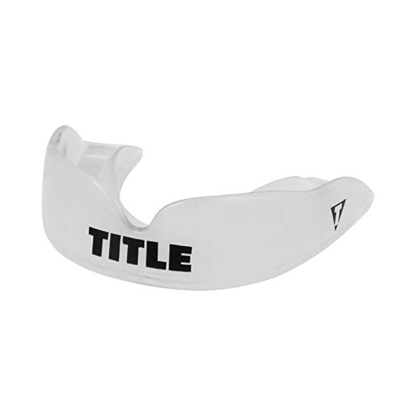 Title Boxing Super Shield X2 Mouth Guard, Clear, Adult