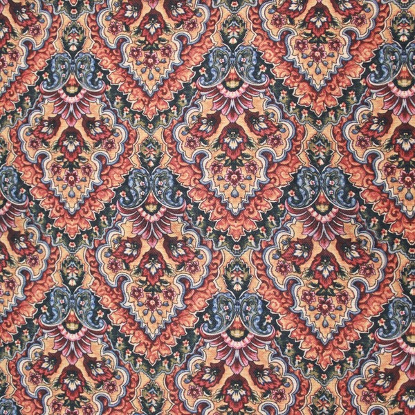 Super Soft Printed Cashmere Floral Polyester Fabric Sold Per 3