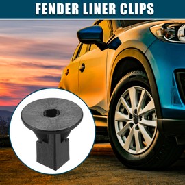 ACROPIX Fender Liner Clips Replacement Fit for Toyota Corolla - Pack of 50 Black