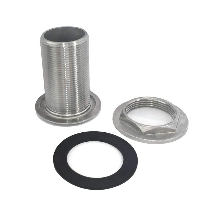 316 Stainless Steel Combo Stainless Steel Thru-Hull Fitting w/Nut with