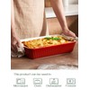 DOWAN 9x13-inch Deep Casserole Baking Dish for Lasagna, 135 oz