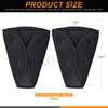 Rustark 2Pcs Black Seat Belt Adjuster for Kids and Adults