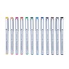 Royal & Langnickel - 12pc Graphic Microbrush Artist Markers