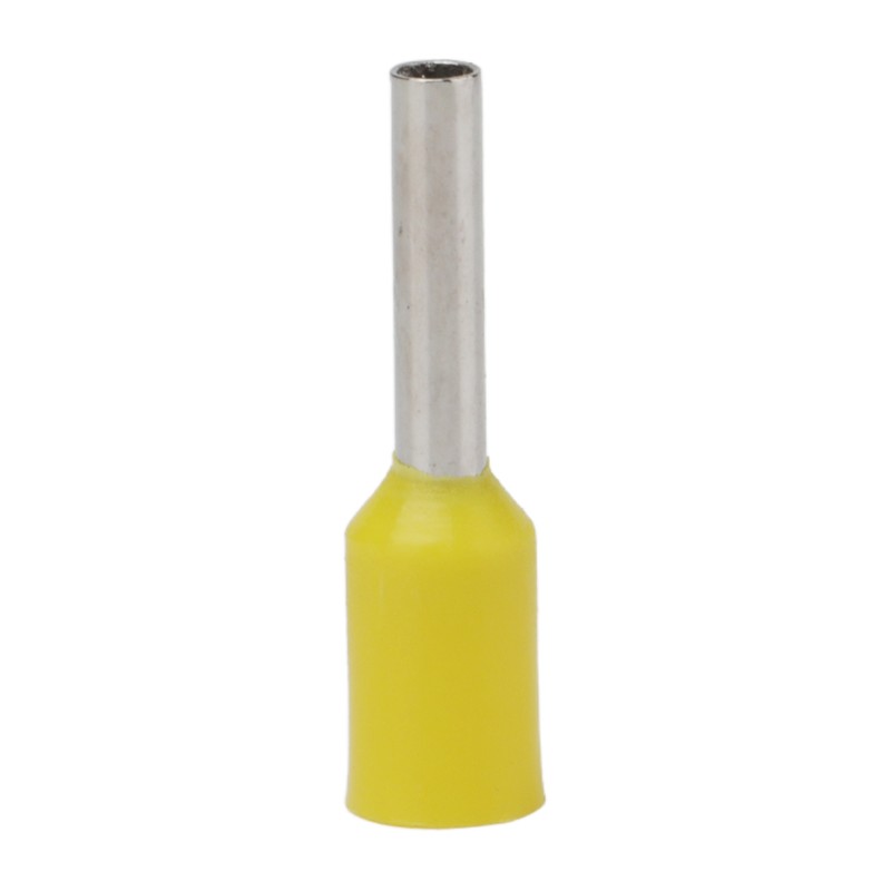1000pcs E1008 Insulated Ferrules Terminal Copper PVC Pin Cord End