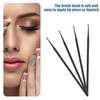 VOCOSTE マイクロアプリケーターブラシ まつげ エクステンション 唇マスカラブラシ まつげ エクステンション 綿棒ラッシュリフトブラシツール セット 100個