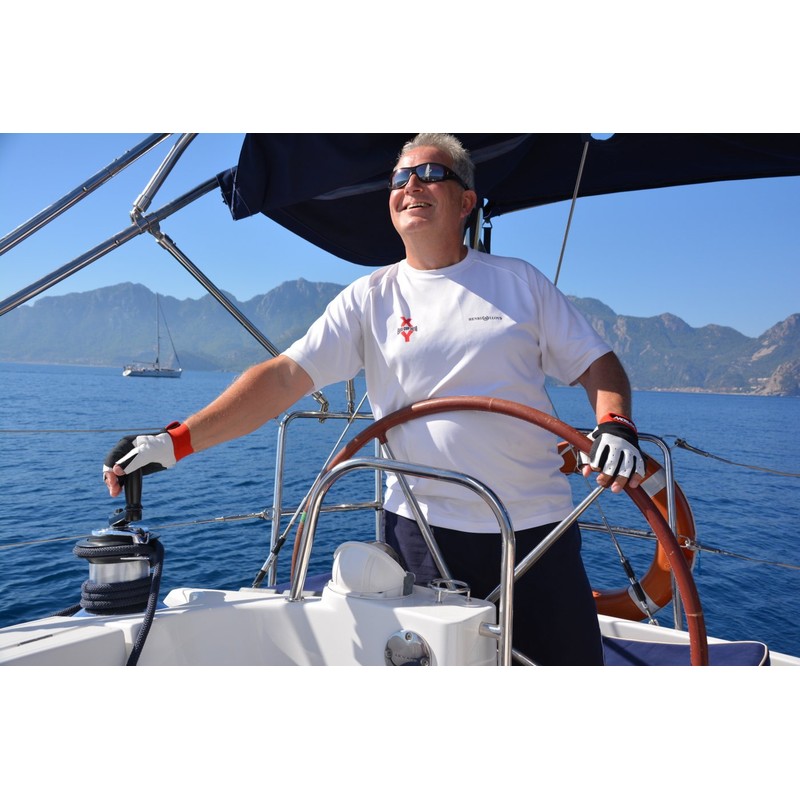 Sailing gloves with Kevlar® reinforced palms Size: XL