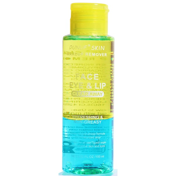 Oil-Free Dual Phase Makeup Remover – Gentle on Sensitive Eyes,