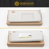 Dasbecan Gray Right Passenger Side Sun Visor Compatible with 2005-2010