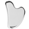 Nanshy Stainless Steel Gua Sha Massage Tool (Silver, Metal) in