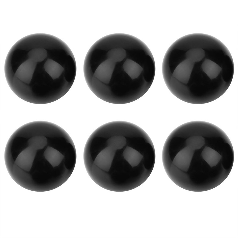 Walfront 6pcs M12 Ball Knob Round Handle Thread 40mm Diameter