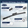 TUCKBOLD Rear Windshield Wiper Blade Arm Set for Ford Ecosport