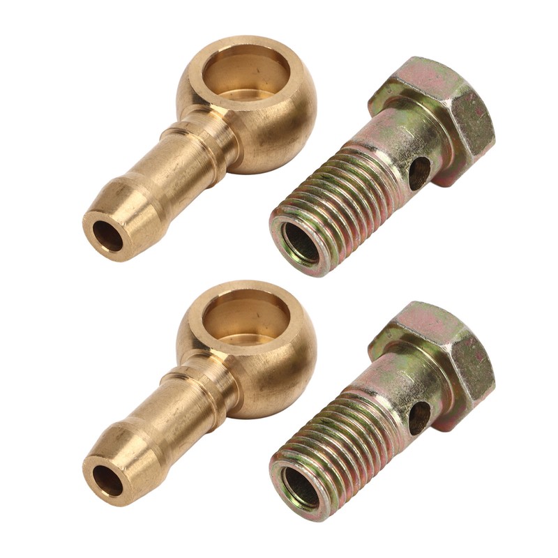2 Set M12x1.25mm to 3/8in Turbo Water Banjo Bolt Good