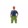 American Diorama FIREFIGHTERS - OFF DUTY 1/24 FIGURE AMERICAN DIORAMA