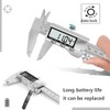 Digital Caliper,6 Inch Stainless Steel Vernier Caliper with LCD Screen