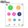 EZ-Aim Fun Shootin' Eye Test Paper Shooting Target, 24" x