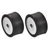 sourcing map M8 Rubber Mounts, 2pcs Female/Female Vibration Isolator Shock
