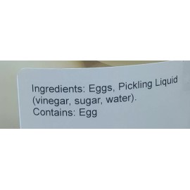 Amish Trading Post Pickled Eggs 11 eggs
