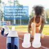 xcivi Water Bottle Mouthpiece Replacement for Brita Water Bottle-2 Pack