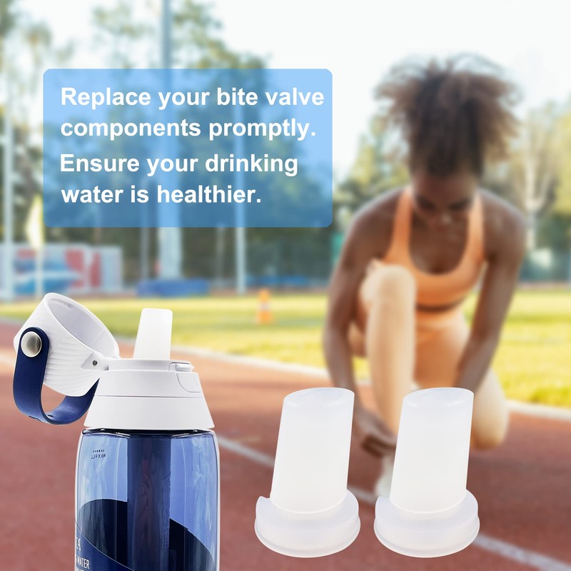 xcivi Water Bottle Mouthpiece Replacement for Brita Water Bottle-2 Pack