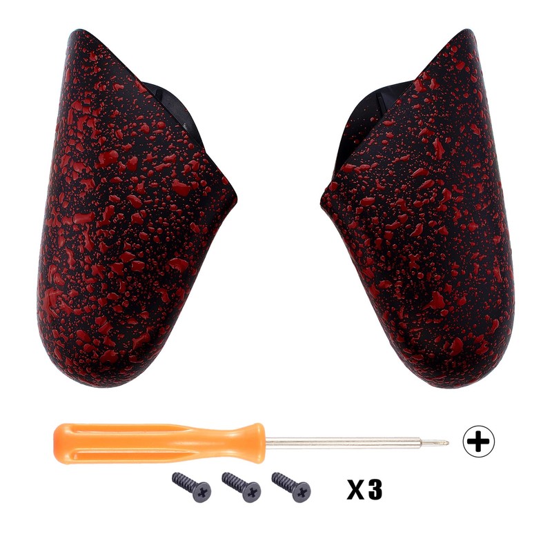 eXtremeRate Replacement Left & Right Handle Grip Case for Switch