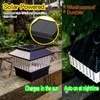 ONLSITY Single Solar Post Cap Lights for 4"x4" Posts &