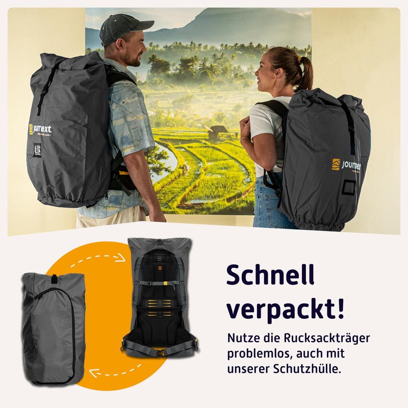Journext 2 in 1 Backpack Protective Cover & Rain Cover/Flight