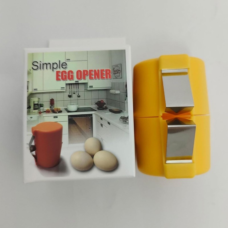 Household Egg Shell Opener,2025 Upgraded Egg Shell Opener for Hard