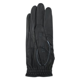 Kasco SILKY FIT Men's GF-17251R Silky Fit Regular Size (Right Hand) Golf Gloves, Black, 8.3 inches (21 cm)