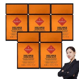 Grain On Kamut Brand Mill Premium Enzyme 90, 30 servings, 5 boxes / 그레인온 카무트 브랜드밀 프리미엄 효소 90, 30회분, 5박스