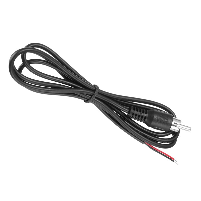 QUARKZMAN Speaker RCA Male to Bare Cable Open End RCA