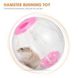 POPETPOP Pelota de ejercicio de hámster para correr con animales pequeños, sobre mini bolas giratorias, juguetes para jerbos, ratones, degus, cobayas, erizos