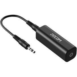 ZIOCOM Ground Loop Noise Isolator, Noise Filter, Eliminate the Buzzing Noise for Car Audio/Home Stereo System with 3.5mm Audio Cable